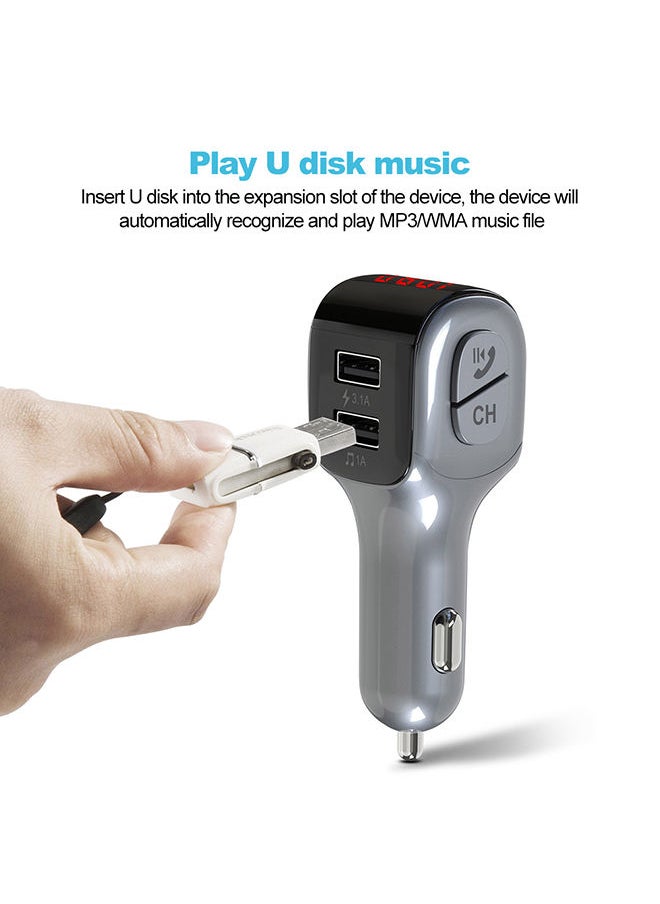 Wireless FM Transmitter USB Charger A01 Bluetooth5.0 Version Car Kit
