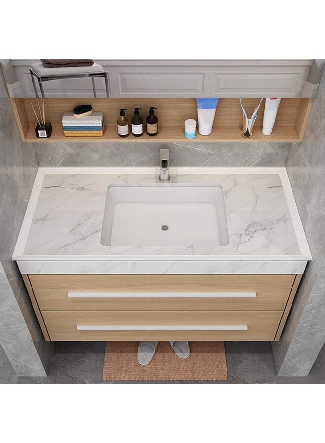 THEWHITESHOP 39Inch Shower Threshold Water Dam Barrier,Shower Dam Water Stopper for Frameless Shower Door Bottom,Silicone Sink Splash Guard for Kitchen Bathroom,Corner Shower Water Guard for Bathtub - Image 4