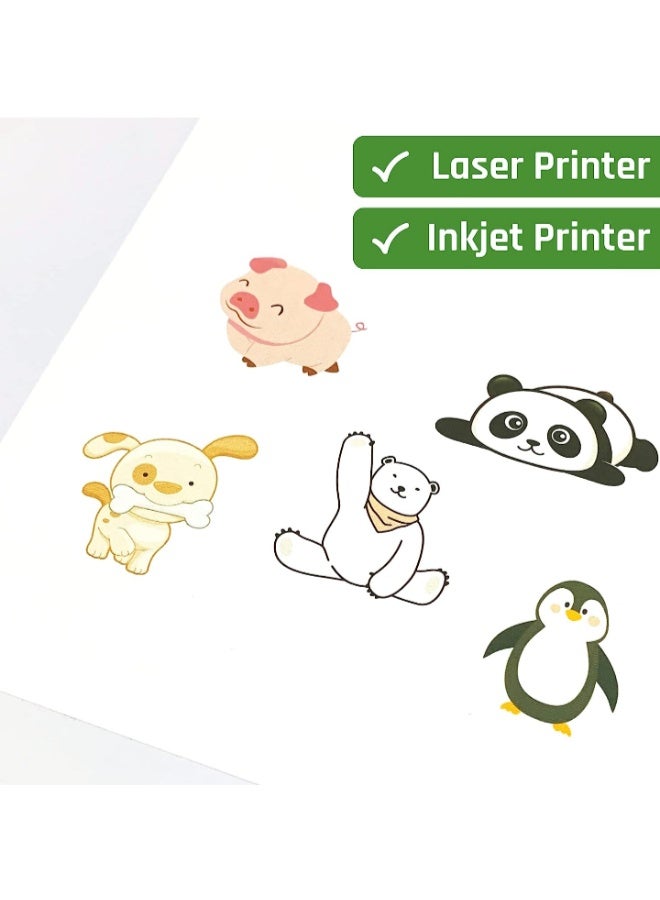 Packet 25 Sheets A4 matte white paper , compatible with laser and inkjet printers and copier - Image 5