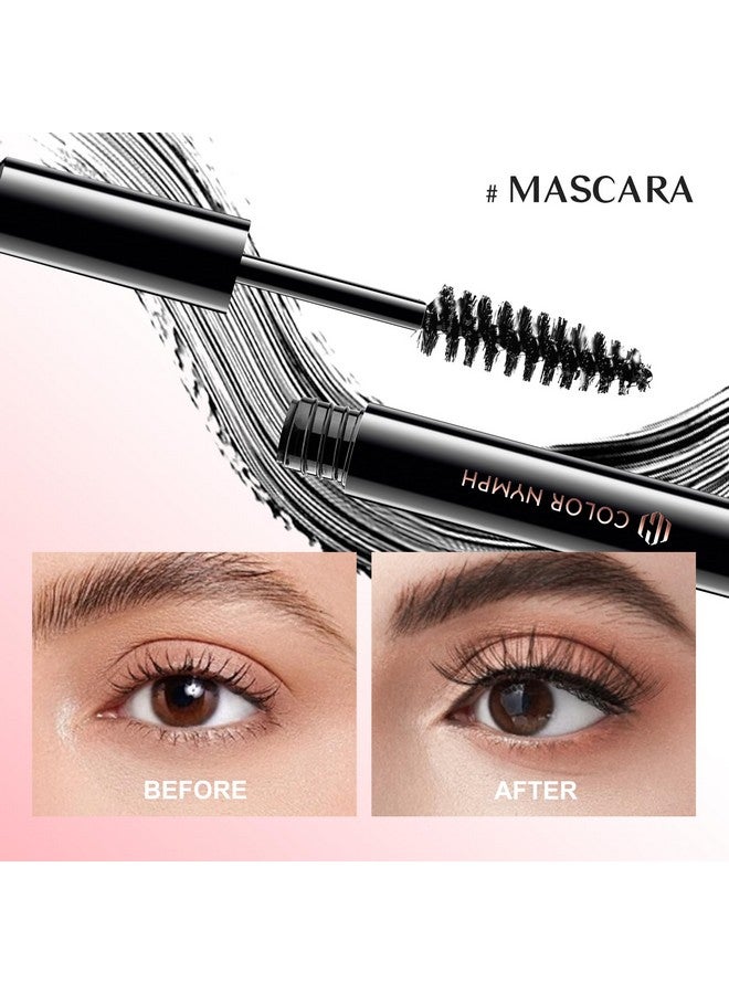 كولور_نيمف مجموعة مكياج للمبتدئين، مجموعة مستحضرات تجميل كاملة للمبتدئين للفتيات المراهقات مع لوحة ظلال العيون وأحمر الشفاه وقلم الشفاه وقلم تحديد العيون وفرشاة الماسكارا وحقيبة محمولة - Image 4