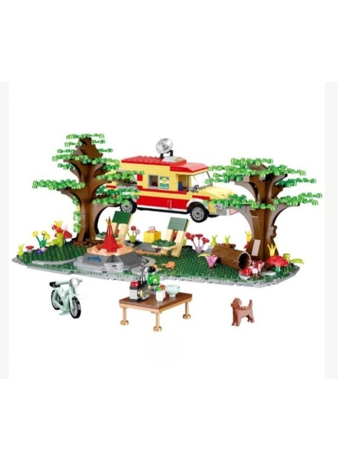 كوجو رحلة تخييم بعربة العطلات – 827 قطعة - Image 3