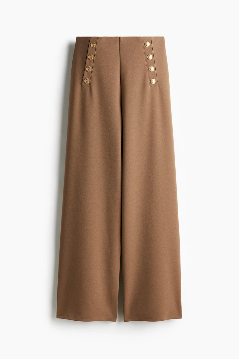 H&M Button-front trousers