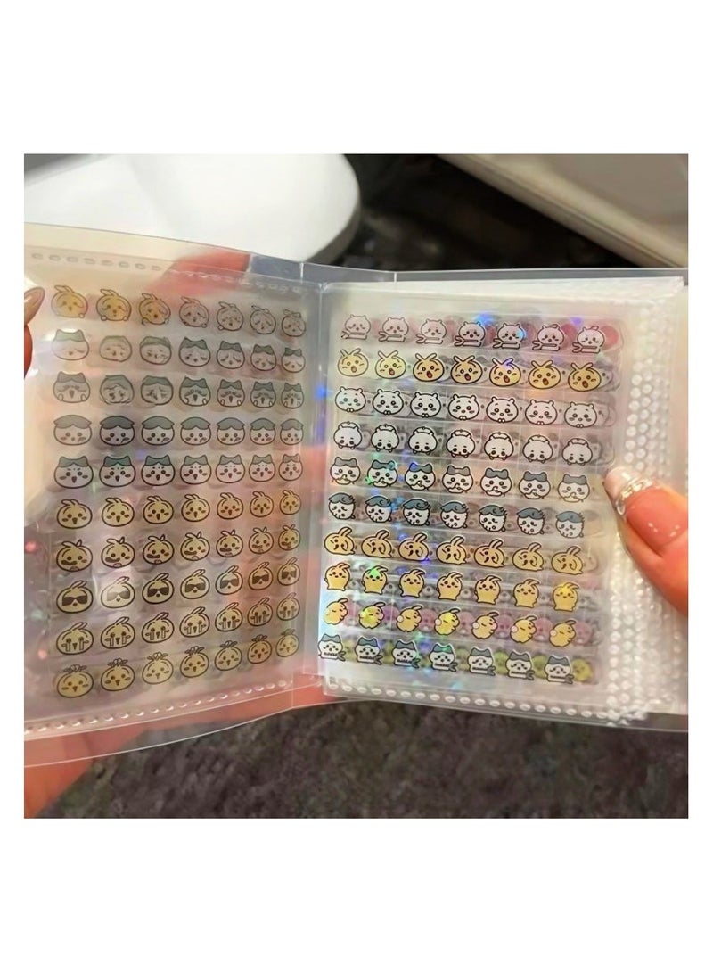 Mini Stickers 2400, Mini Laptop Nail Stickers 30 sheets - Cute Children's Nail Stickers, Enhance the Appearance with Premium Decoration Small Patterns.  - Image 2