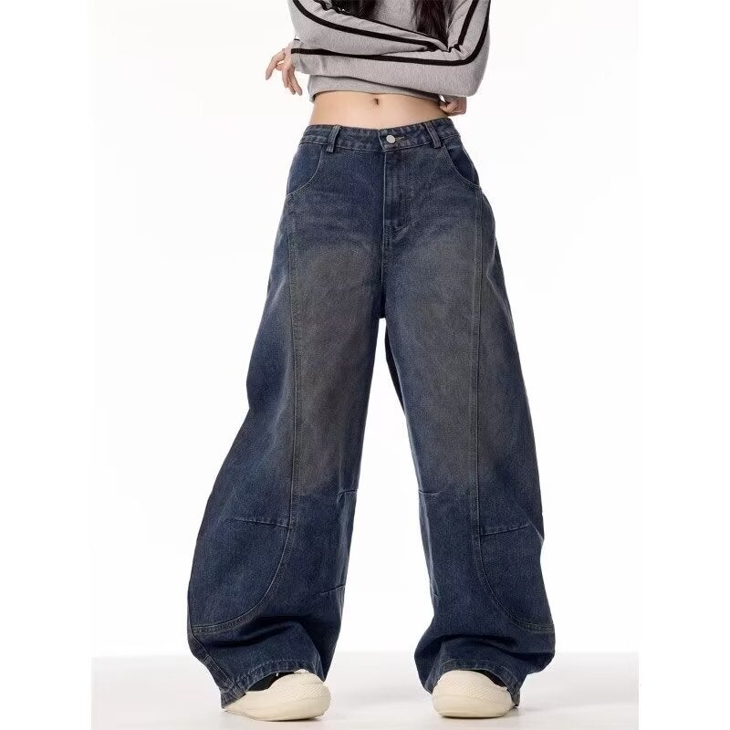 Unisex Casual Daily Denim Jeans - Image 1