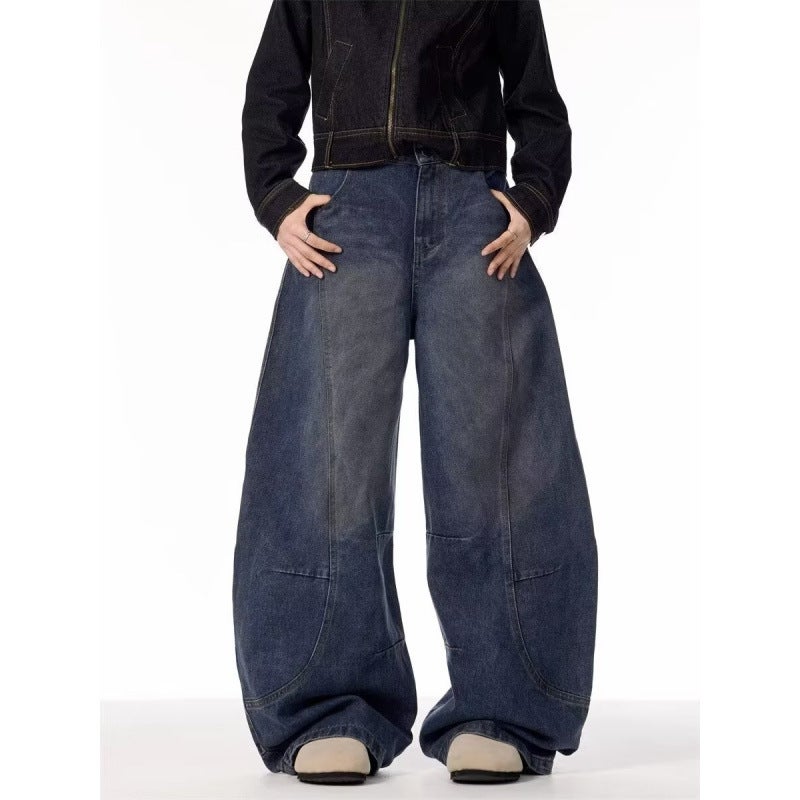 Unisex Casual Daily Denim Jeans - Image 5