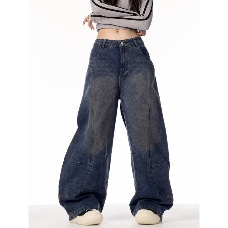 Unisex Casual Daily Denim Jeans - Image 4