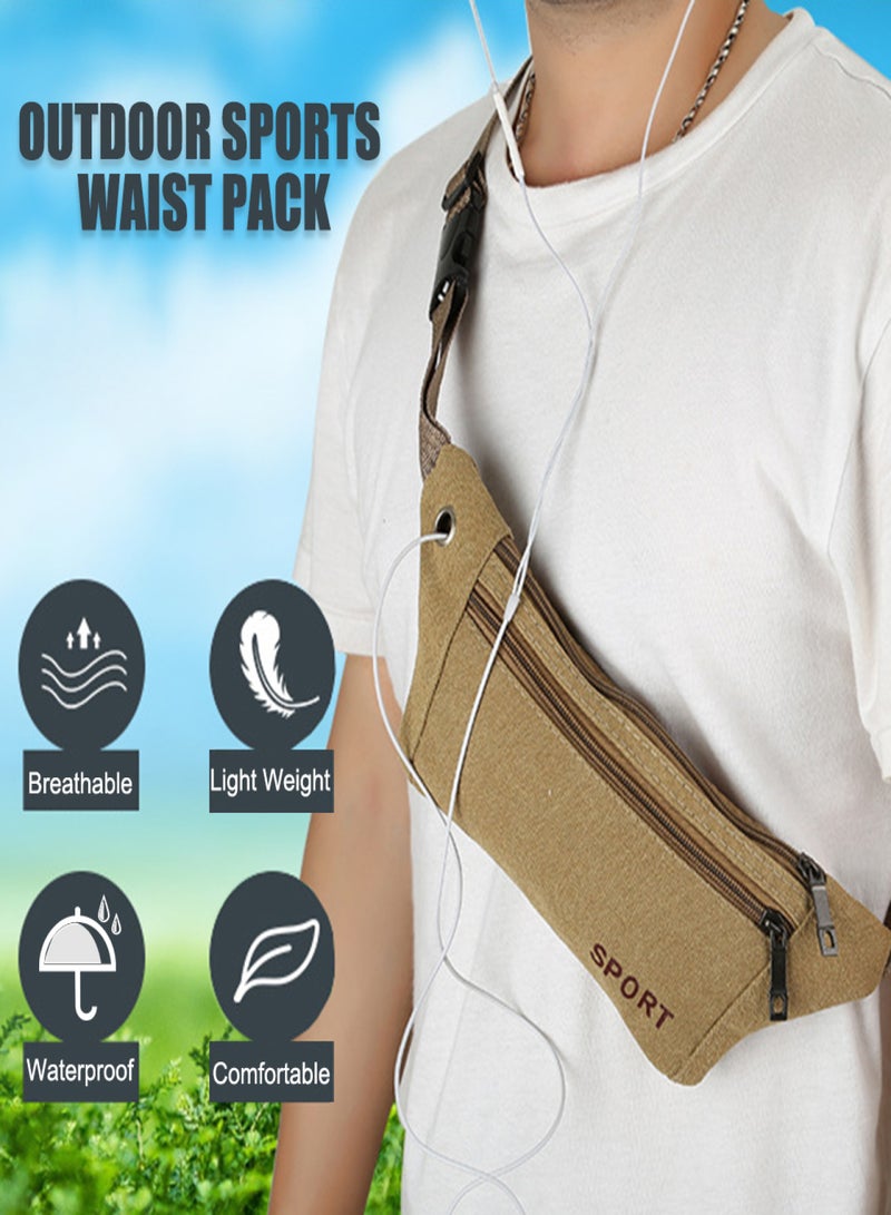 سبورت حقيبة خصر رياضية نسائية للجري في الهواء الطلق والهاتف المحمول وصالة الألعاب الرياضية واللياقة البدنية وحقيبة سفر وحزام صدر وحقيبة خصر صغيرة على شكل مظروف وحقيبة كتف,أخضر عسكري - Image 5