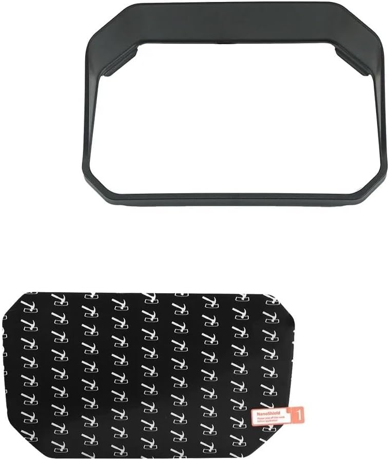 Wivplex Motorcycle Instrument Hat Sun Visor and Screen Protector - Image 1