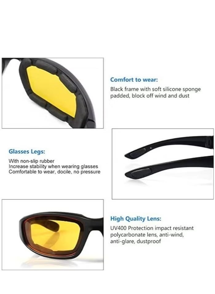Outdoor Cycling Goggles Multifunctional Protective Glasses 3 Colors Replaceable Suitable for Cycling and Outdoor Activities - Image 4