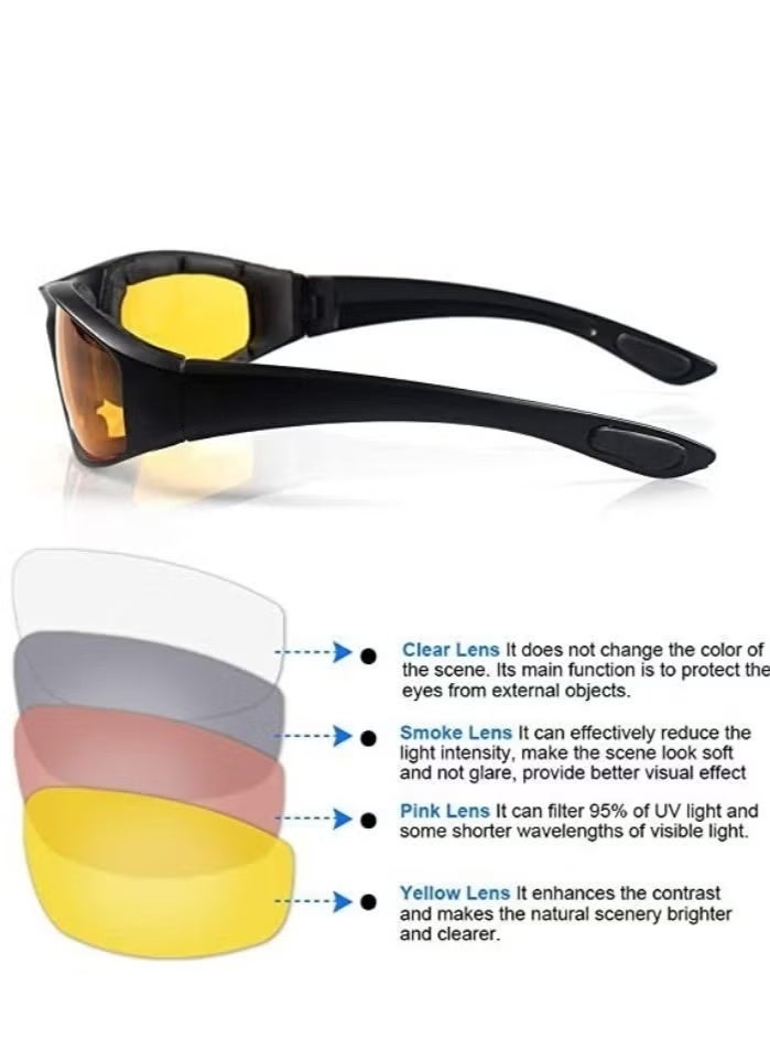 Outdoor Cycling Goggles Multifunctional Protective Glasses 3 Colors Replaceable Suitable for Cycling and Outdoor Activities - Image 3