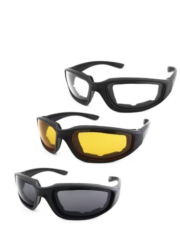 Outdoor Cycling Goggles Multifunctional Protective Glasses 3 Colors Replaceable Suitable for Cycling and Outdoor Activities - Image 1