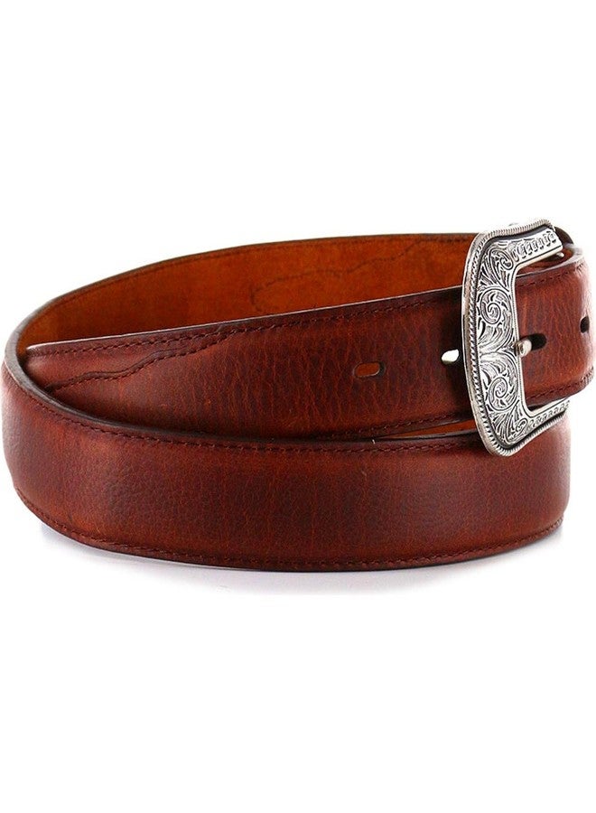 3D 1 1/2" Dark Brown Men's Western Basic Belt - Image 2