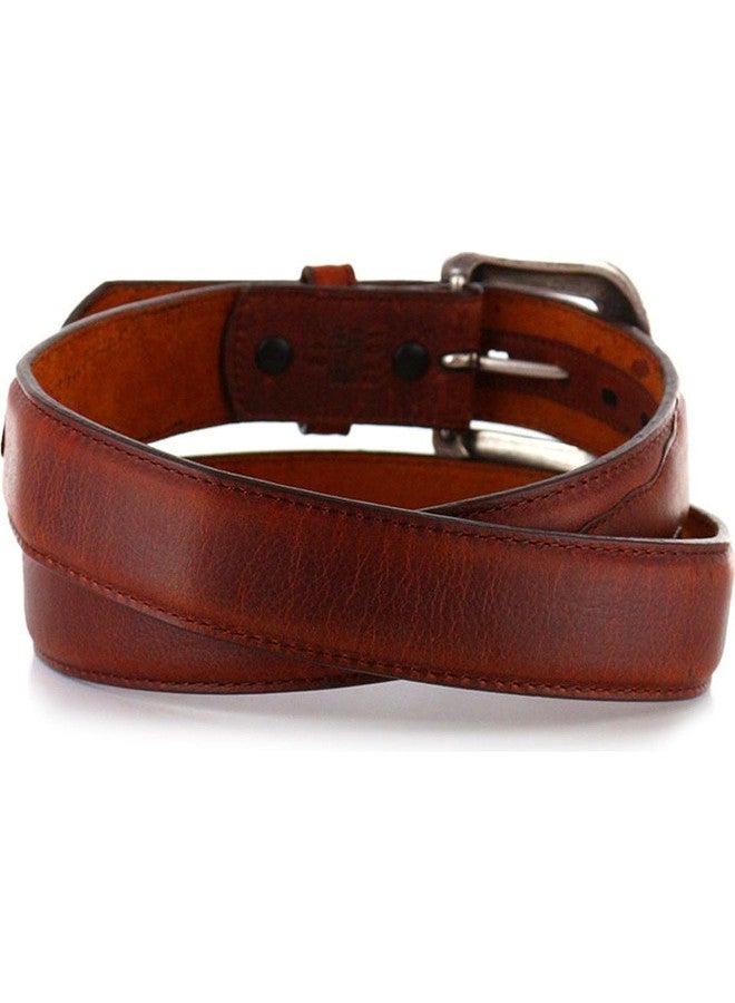 3D 1 1/2" Dark Brown Men's Western Basic Belt - Image 3
