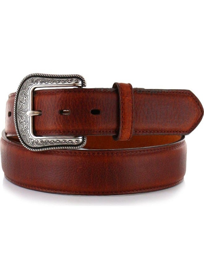3D 1 1/2" Dark Brown Men's Western Basic Belt - Image 1