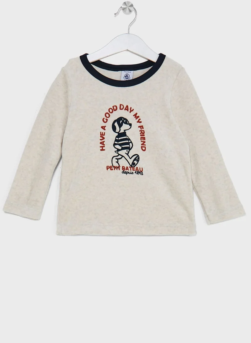 Petit Bateau Youth Printed Pyjama Set