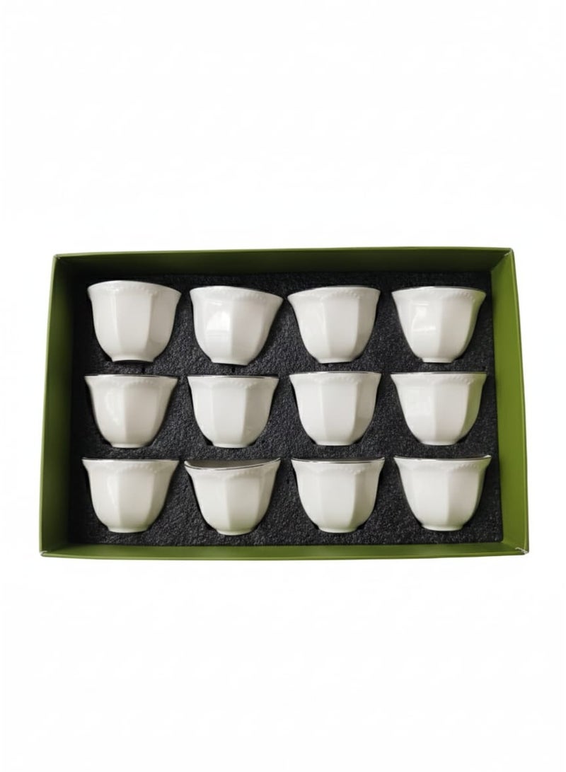 ANGELA 12PCS 100ML CAWA CUP SET GL282 - Image 1