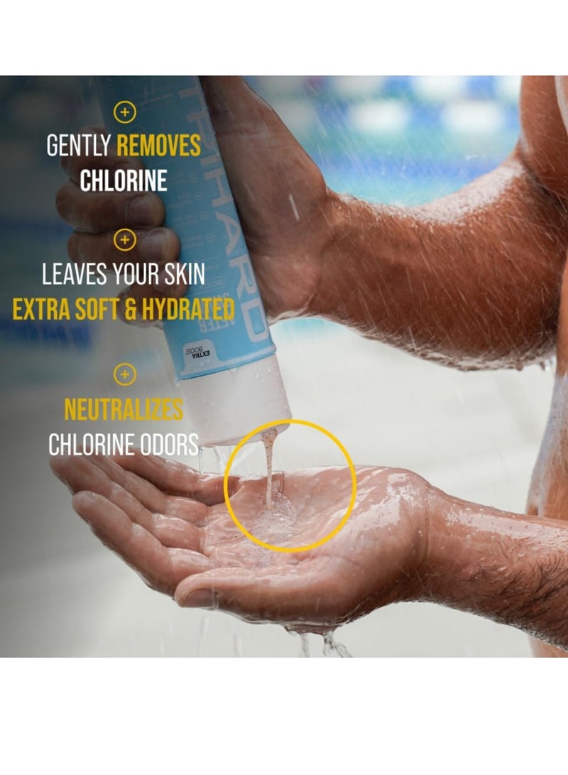 TRIHARD Elite Rejuvenation Body Wash Advanced Chlorine and Saltwater Removal Post Swim Hydrating Formula - Image 4