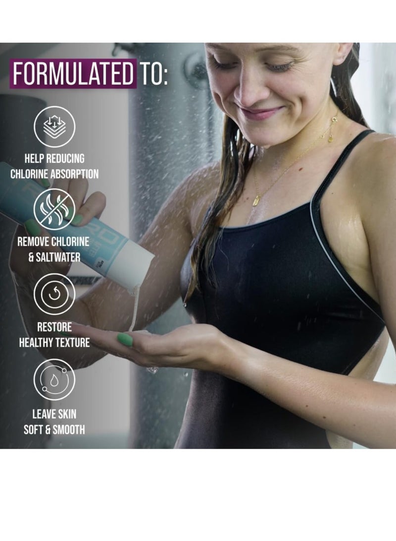 TRIHARD Elite Rejuvenation Body Wash Advanced Chlorine and Saltwater Removal Post Swim Hydrating Formula - Image 5