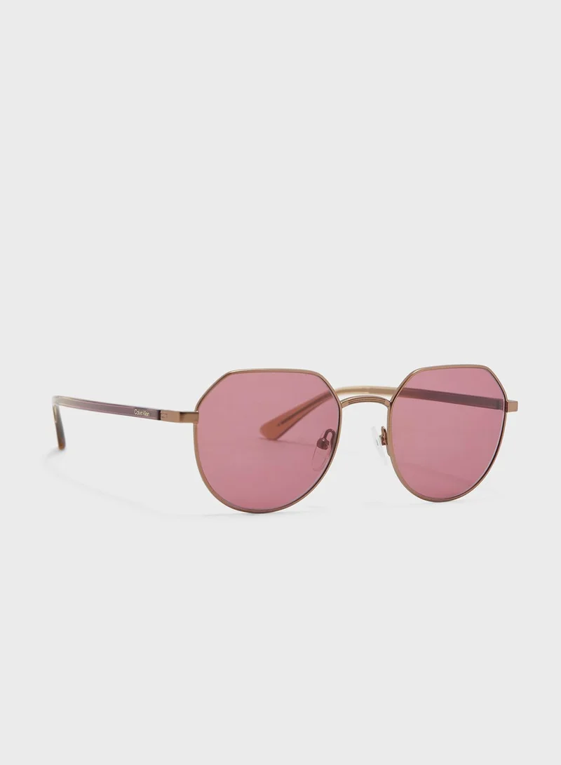 CALVIN KLEIN Pentagon Sunglasses