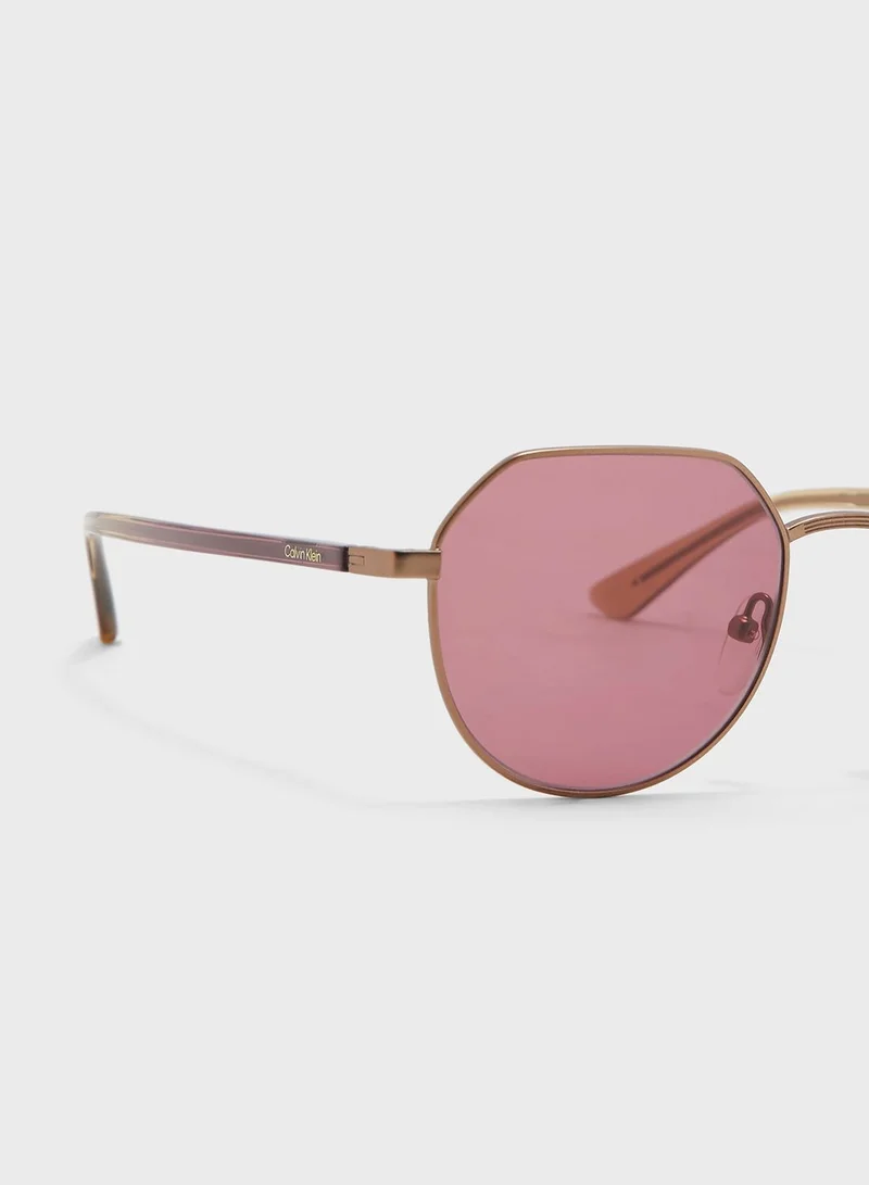 CALVIN KLEIN Pentagon Sunglasses