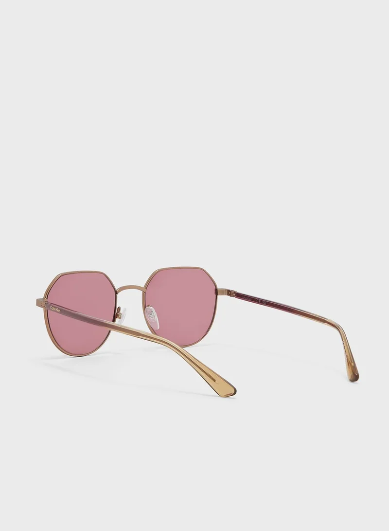 CALVIN KLEIN Pentagon Sunglasses