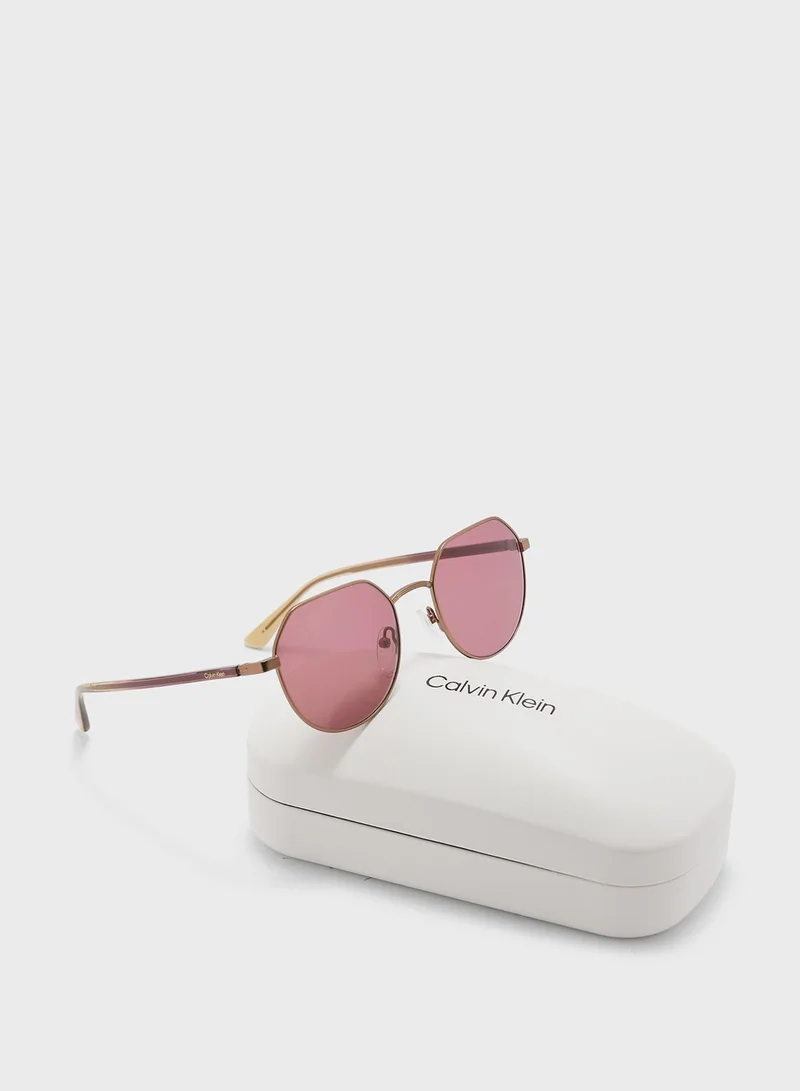 CALVIN KLEIN Pentagon Sunglasses