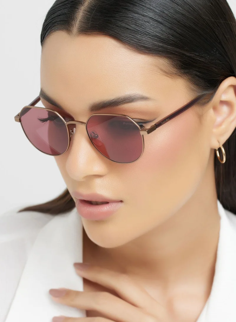 CALVIN KLEIN Pentagon Sunglasses