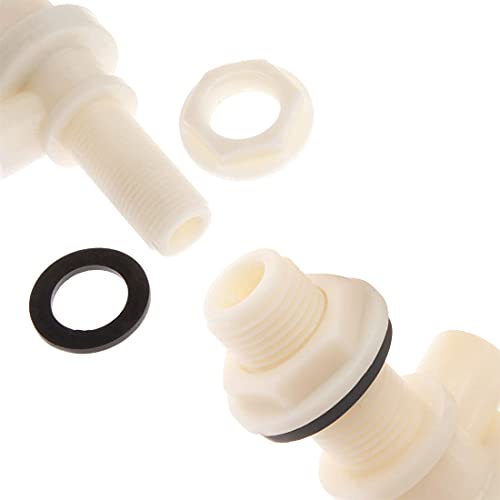 ALLRI Float Valve 1/2" Shut Off Plastic Water Float Valve, Stable Water Float Ball Valve for Horse Cattle Goat Sheep Pig Dog Farm Supplies 2 Pack - Image 4
