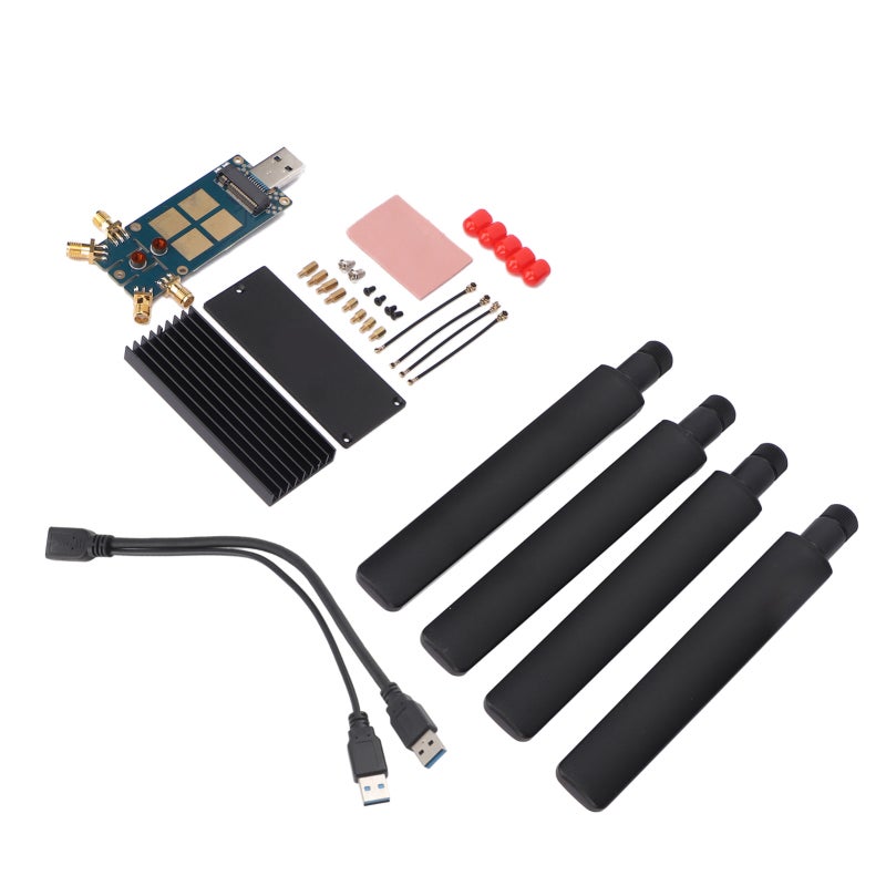ويف شير محوّل M.2 إلى USB 5G مع فتحة بطاقة SIM - محوّل وحدة 5G إلى USB - لوحة توسعة لأجهزة الكمبيوتر بنظام ويندوز - Image 5