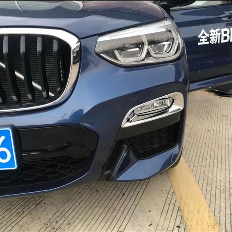 QASULER ABS Chrome Fog Light Covers for BMW X3 G01 2018 - Image 5