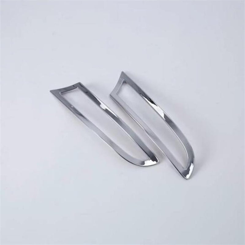 QASULER ABS Chrome Fog Light Covers for BMW X3 G01 2018 - Image 1