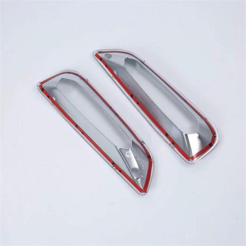 QASULER ABS Chrome Fog Light Covers for BMW X3 G01 2018 - Image 2