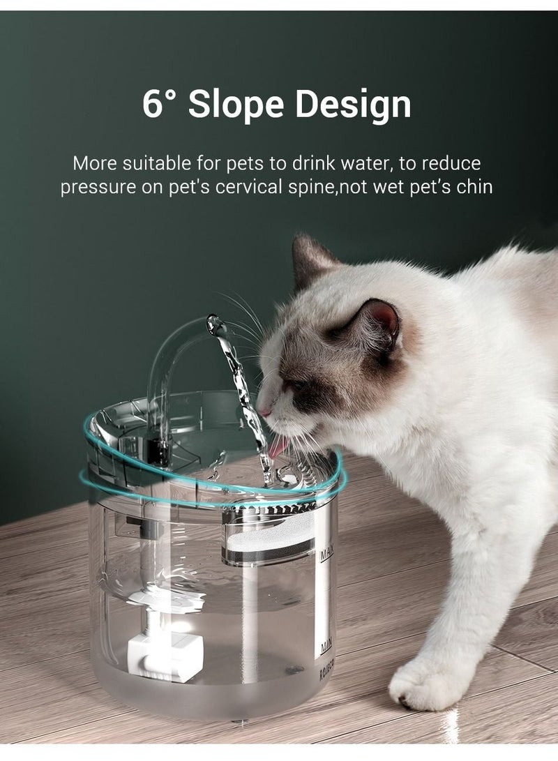 Cat Water Fountain Automatic Pet Water Dispenser Pet Smart Drinker For Cats Auto Sensor Cat Drinking Fountain Accessories - Image 4