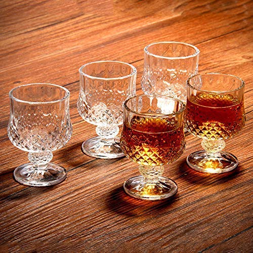 Air Son Wine Glass Brandy Glass Red Wine Glass for Everyday use 195 ml Crystal Glass Set of 6 - Image 4