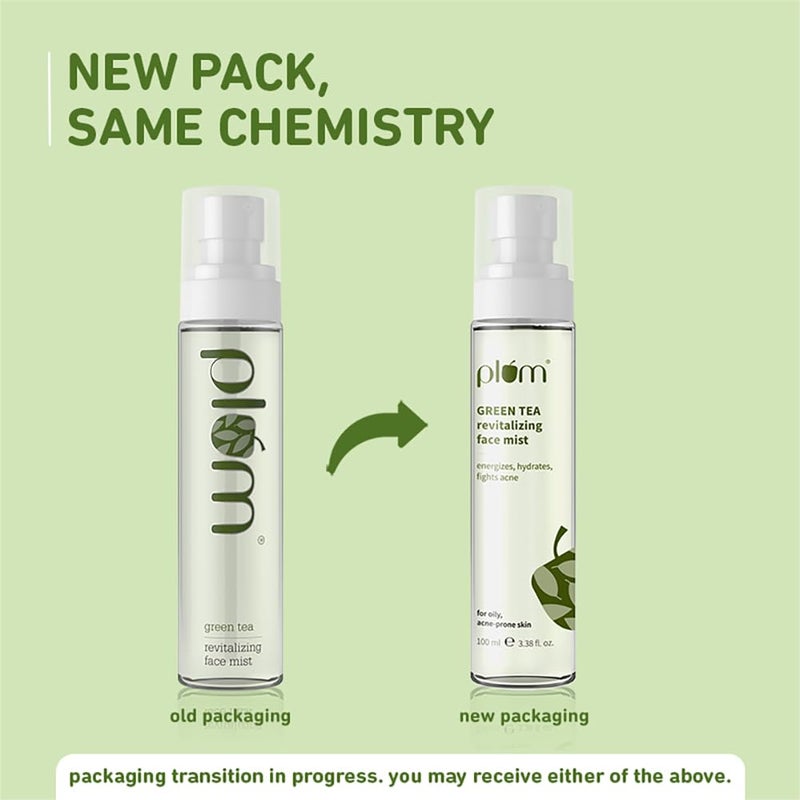 Plum Green Tea Revitalizing Face Mist 100ML 0737 - Image 3