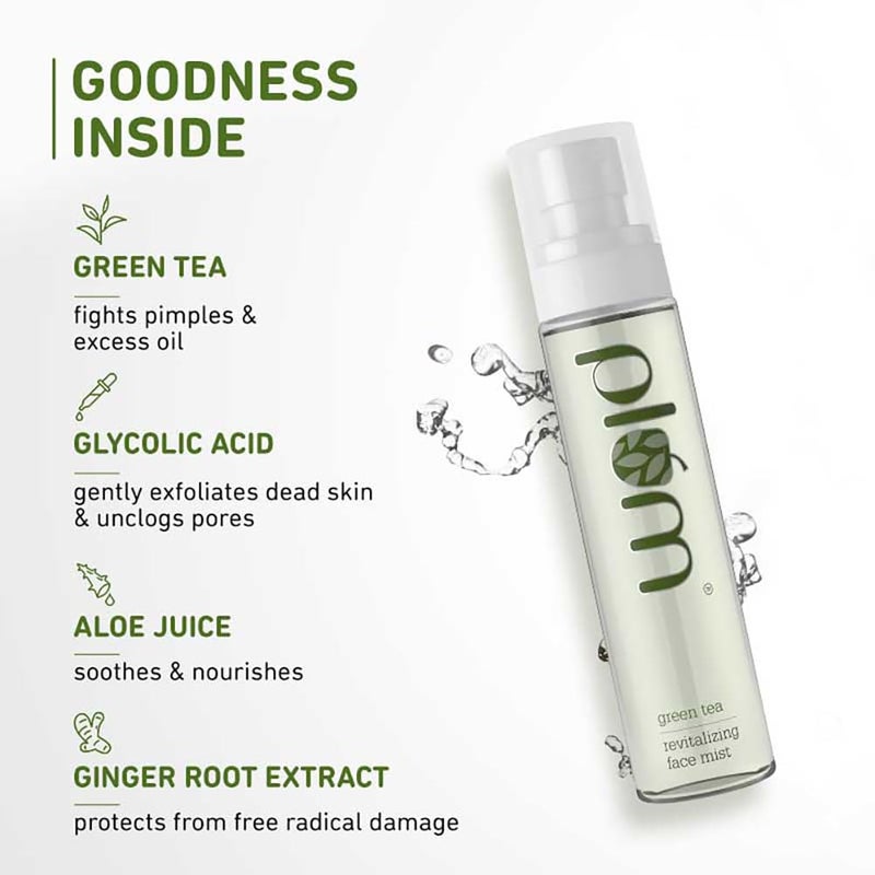 Plum Green Tea Revitalizing Face Mist 100ML 0737 - Image 4