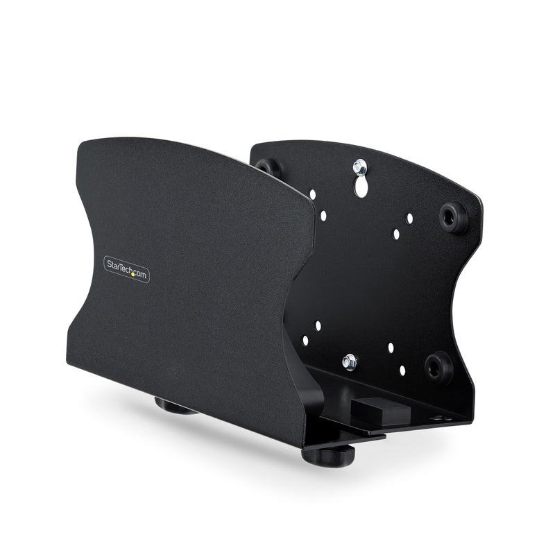 StarTech.com PC Wall Mount Bracket, Supports Desktop Computers Up to 40lb (18kg), Tool-Less Adjustments 1.9-7.8in (50-200mm), Heavy-Duty Wall Mount Shelf/Holder for PC Case/Tower (2NS-CPU-Wall-Mount) - Image 1