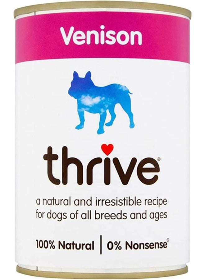 Thrive Complete Dog Venison Wet Food 400G