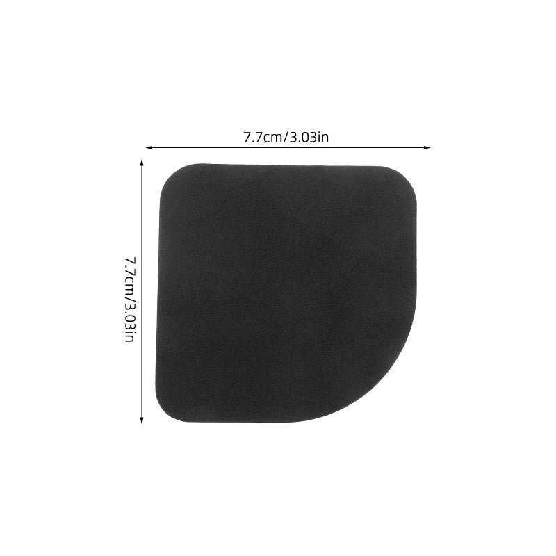 48 PCS Anti Washer Mat - EVA Noise Reduction Pads for Washing Machine Stability - Non Anti Shake Laundry Machine Stabilizer Feet Black - Image 3