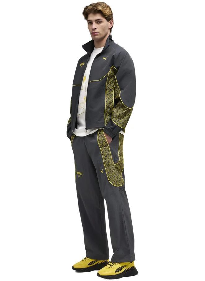 Puma Strong Gray PUMA x POKÉMON PUMATECH-X Relaxed Track Pants Men for Men | Best Price UAE