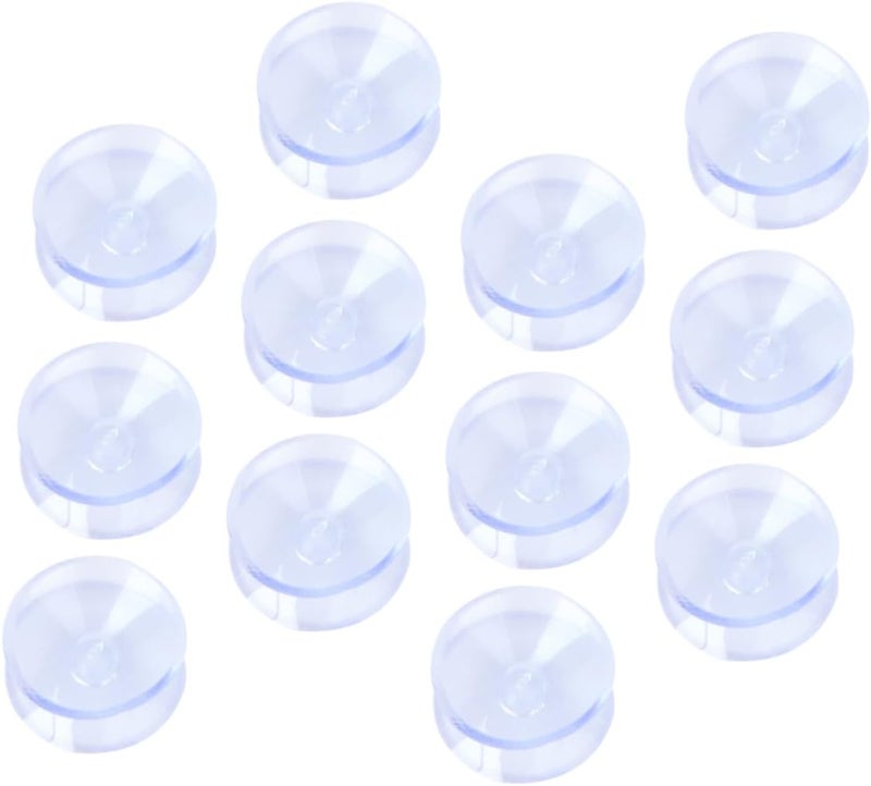 DOITOOL 50pcs Double Sided Pads for Glass Non- Pads for Tabletop Stability and -Skid Cups for Home Use and Furniture - Image 1