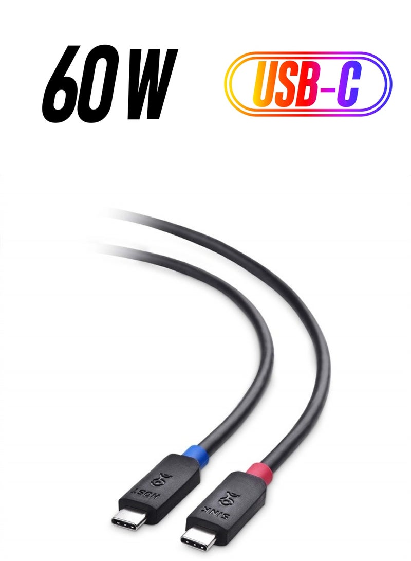 Cable Matters Active USB C Cable 10 ft with 4K Video, 10 Gbps Data Transfer and 60W Charging for Portable Monitor, Oculus Quest VR Headset, and More - Image 1