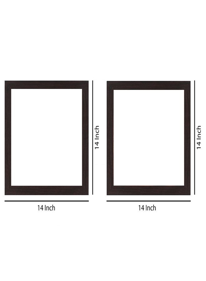 WENS MDF 'Floral' Wall Hanging Painting (Brown, 35 x 71 x 2.5 cm, WS-PC-4007) - Image 3