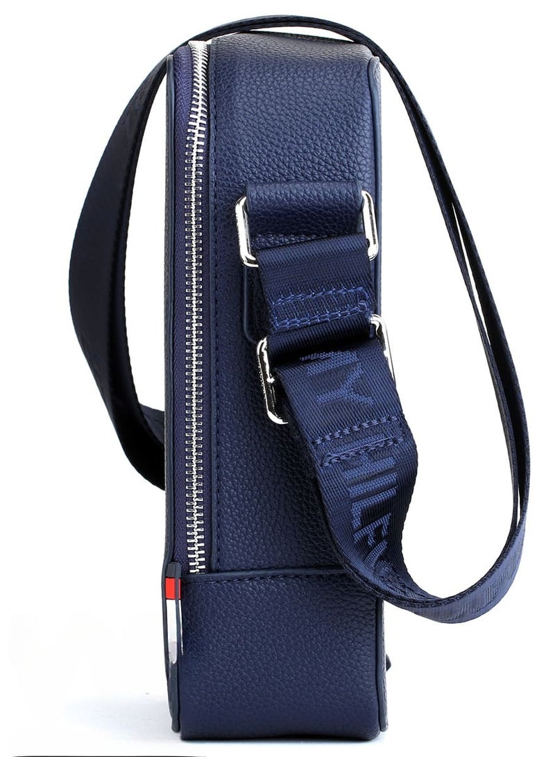 Tommy Hilfiger Plus "Trendy and Functional Blue Crossbody Bag: Ideal for Everyday Use with a Modern Design, Adjustable Strap for Personalized Comfort, Spacious Interior with Multiple Organizational Pockets, Durable Construction for Long-Term Use, and a Vibrant Blue Color That Adds a Pop of Style to Any Outfit or Occasion, from Casual Errands to Special Events"  - Image 2