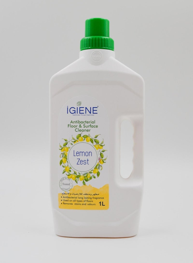 ايجين  أيجين منظف الأرضيات والأسطح برائحة الليمون 1 لتر