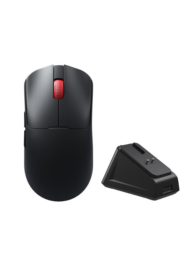 AULA ماوس الألعاب اللاسلكي SC380 Pro ثلاثي الوضع – ماوس esports خفيف الوزن 55 جرام مع مستشعر 3311، سلكي / 2.4 جيجاهرتز / بلوتوث، بطارية 500 مللي أمبير، إضاءة RGB وقاعدة شحن للكمبيوتر الشخصي واللابتوب - Image 2