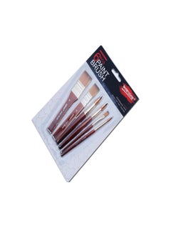 Worison WORISON 6pcs Nylon Hair Artist Paint Brush Set for Watercolor Brushes Professional  - Image 4