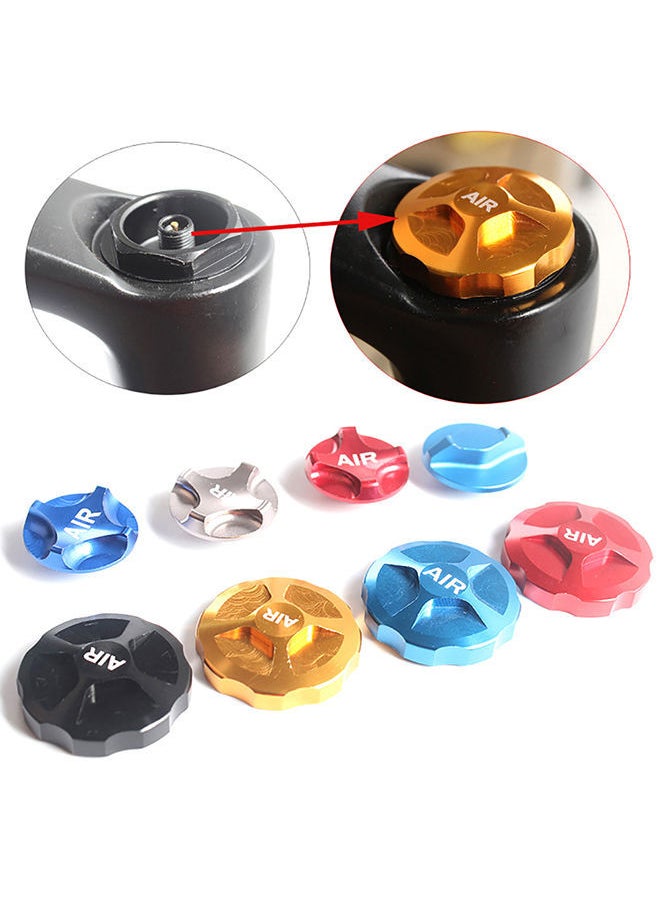NIBEMINENT - Alloy MTB Mountain Bicycle Bike Front Fork Gas Cover Protector Cap 3.2x3.2x0.8cm - Image 1