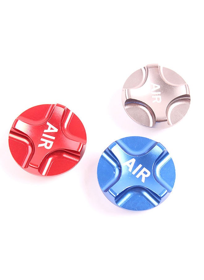 NIBEMINENT - Alloy MTB Mountain Bicycle Bike Front Fork Gas Cover Protector Cap 3.2x3.2x0.8cm - Image 1
