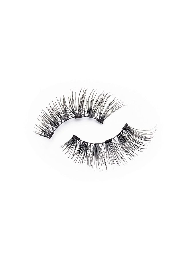 EYLURE PROMAGNETIC Eyeliner & Lash Kit, No 007 Natural Fiber Eyelashes, Black - Image 2